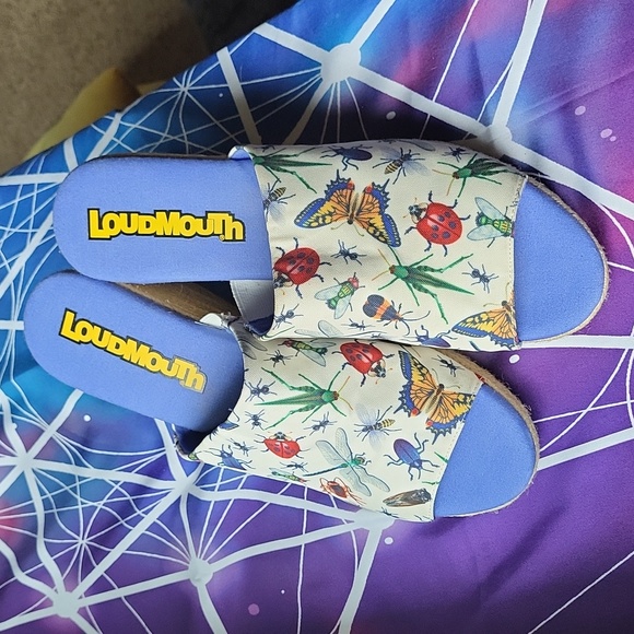 🪲Loudmouth Marlene Bug Out Espadrille Wedge - Picture 2 of 12